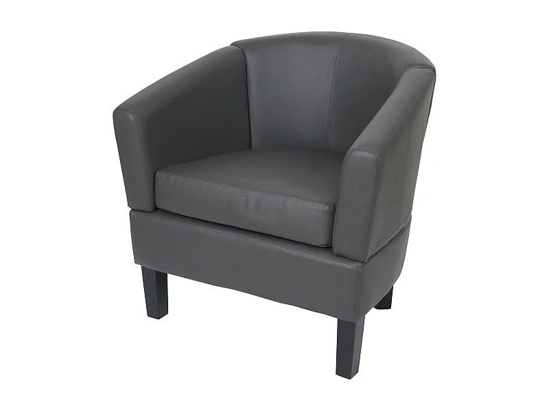 Loungefauteuil MCW-O17,  grijs
