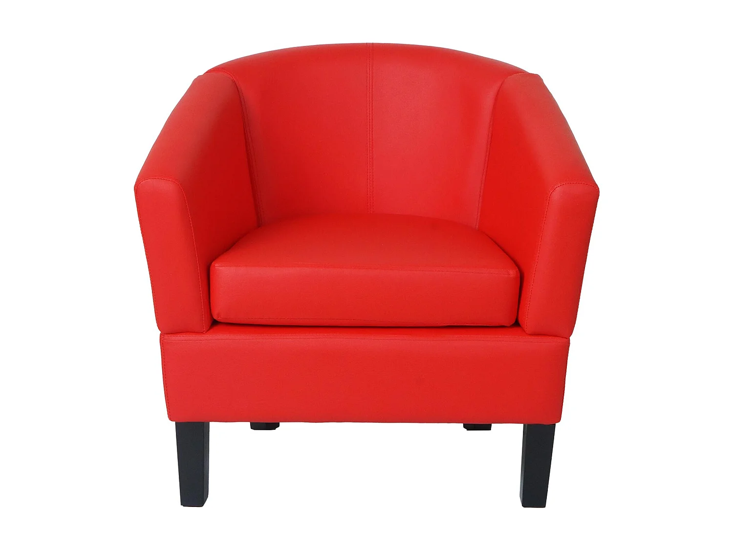 Loungefauteuil MCW-O17,  rood