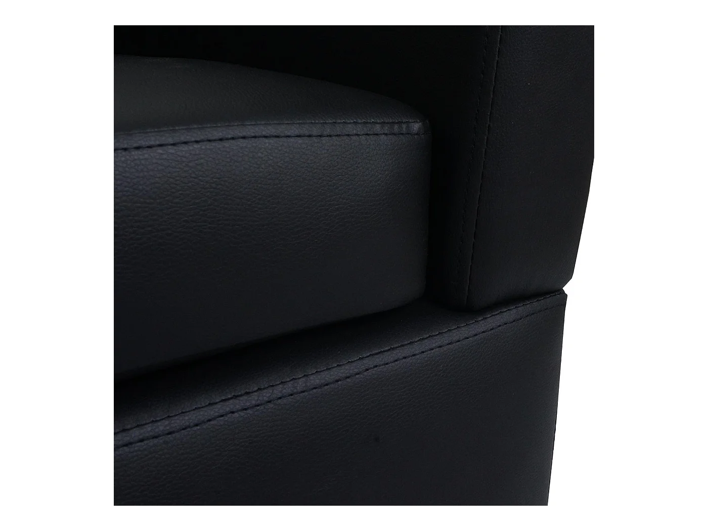 Cadeira lounge MCW-O17,  preto