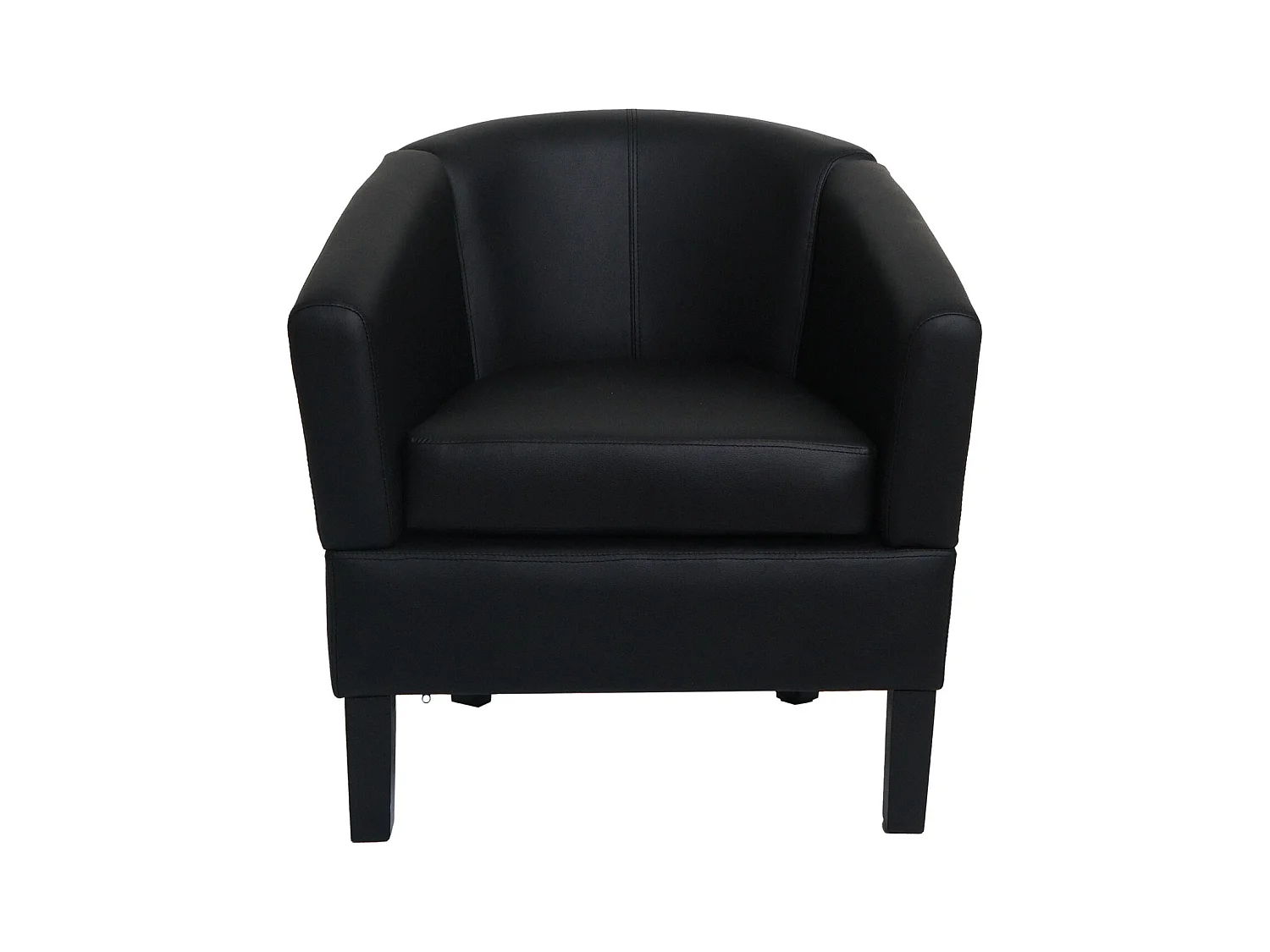 Cadeira lounge MCW-O17,  preto