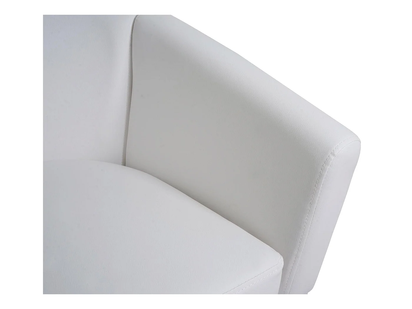 Loungefauteuil MCW-O17,  wit