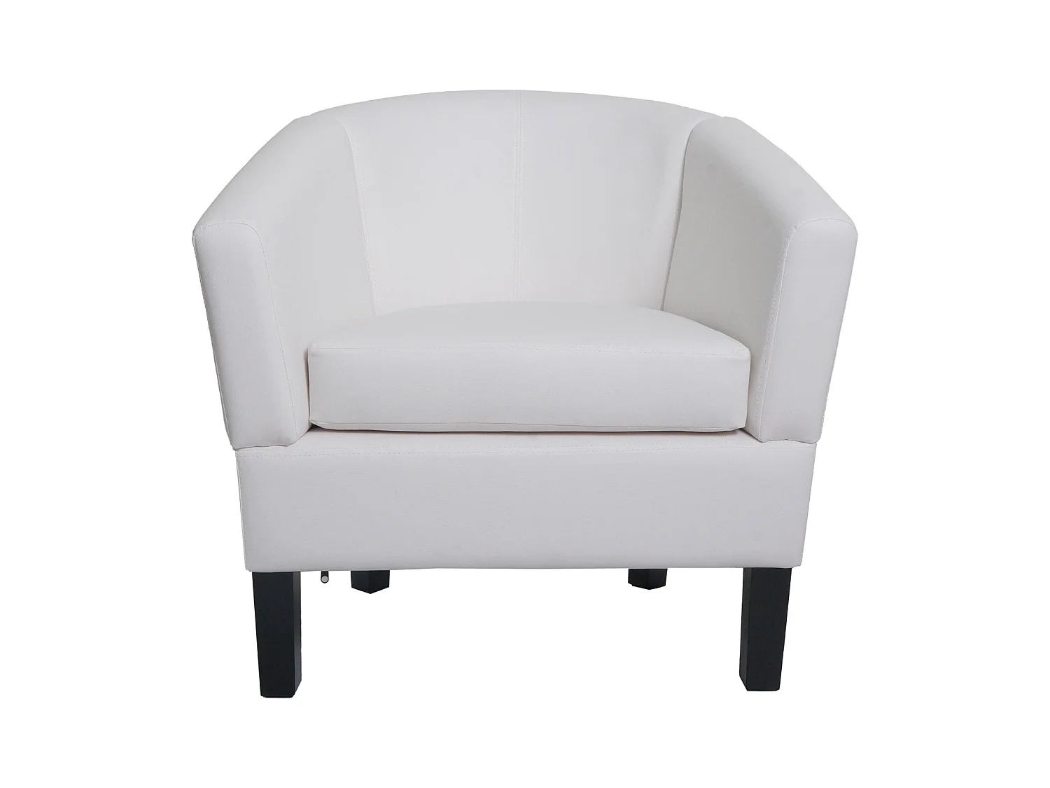 Loungefauteuil MCW-O17,  wit