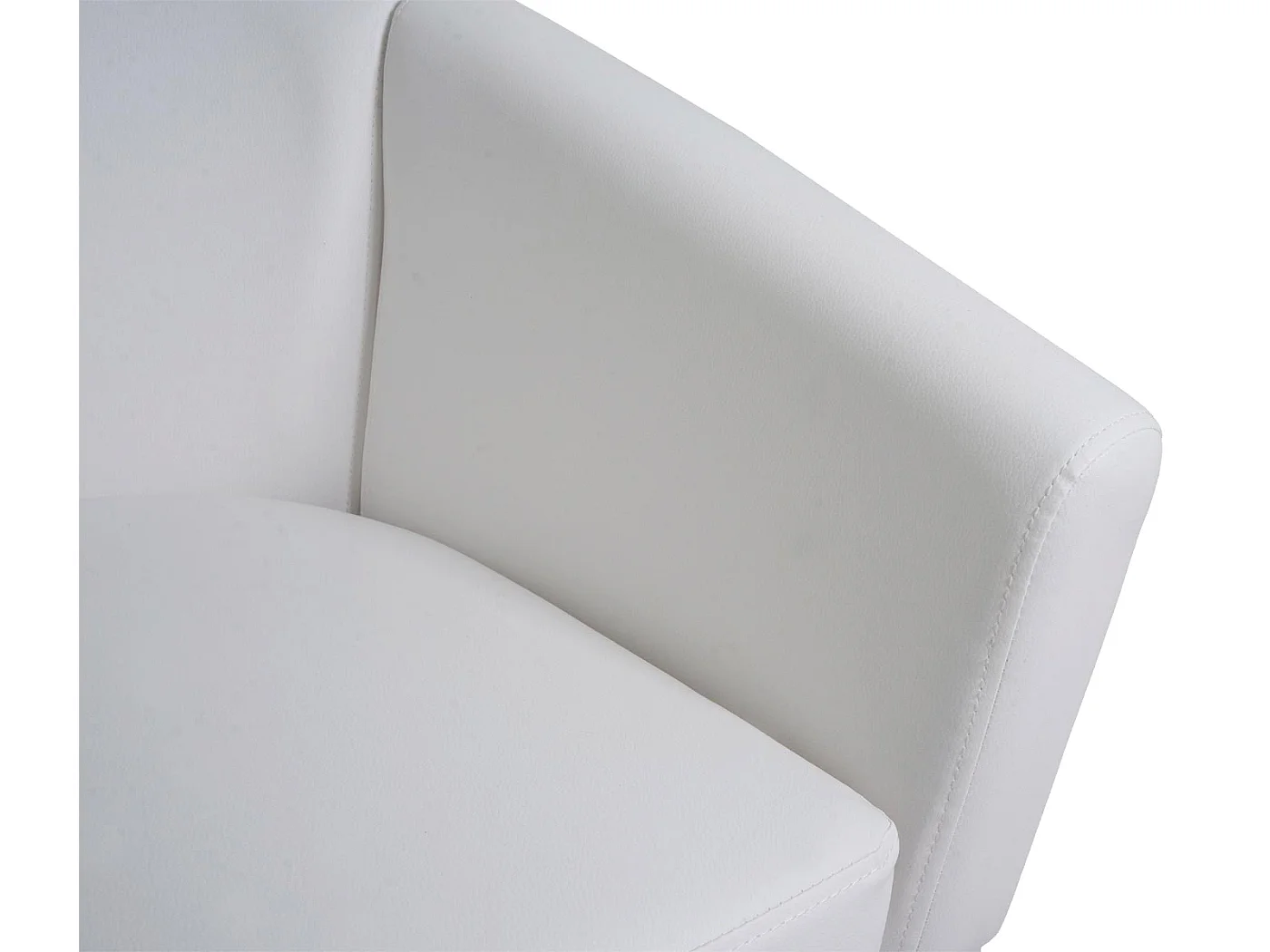 Loungefauteuil MCW-O17,  wit