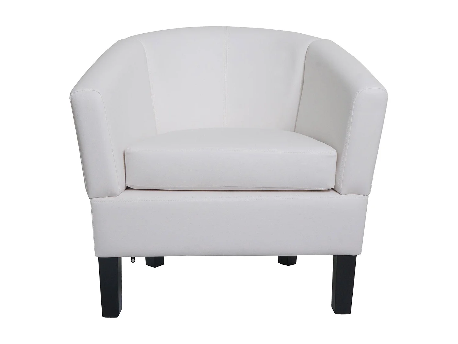 Loungefauteuil MCW-O17,  wit