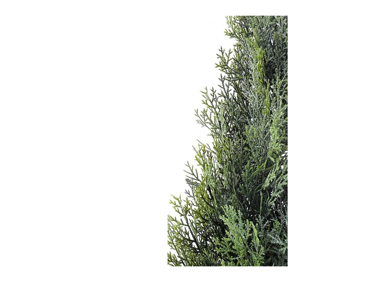 Plante artificielle haute gamme Spécial extérieur / Cyprès Artificiel Mini Vert - Hauteur : 270 cm