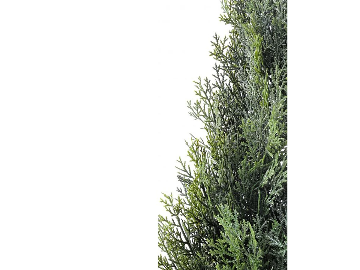 Plante artificielle haute gamme Spécial extérieur / Cyprès Artificiel Mini Vert - Hauteur : 270 cm
