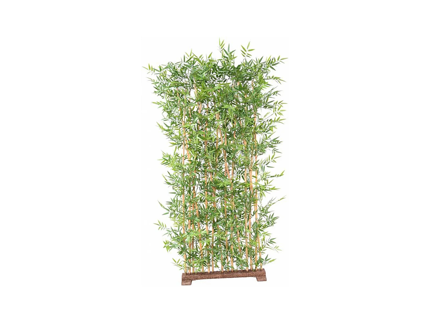 Plante artificielle extérieur coloris vert HAIE UV - 190 x 45 x 90 cm