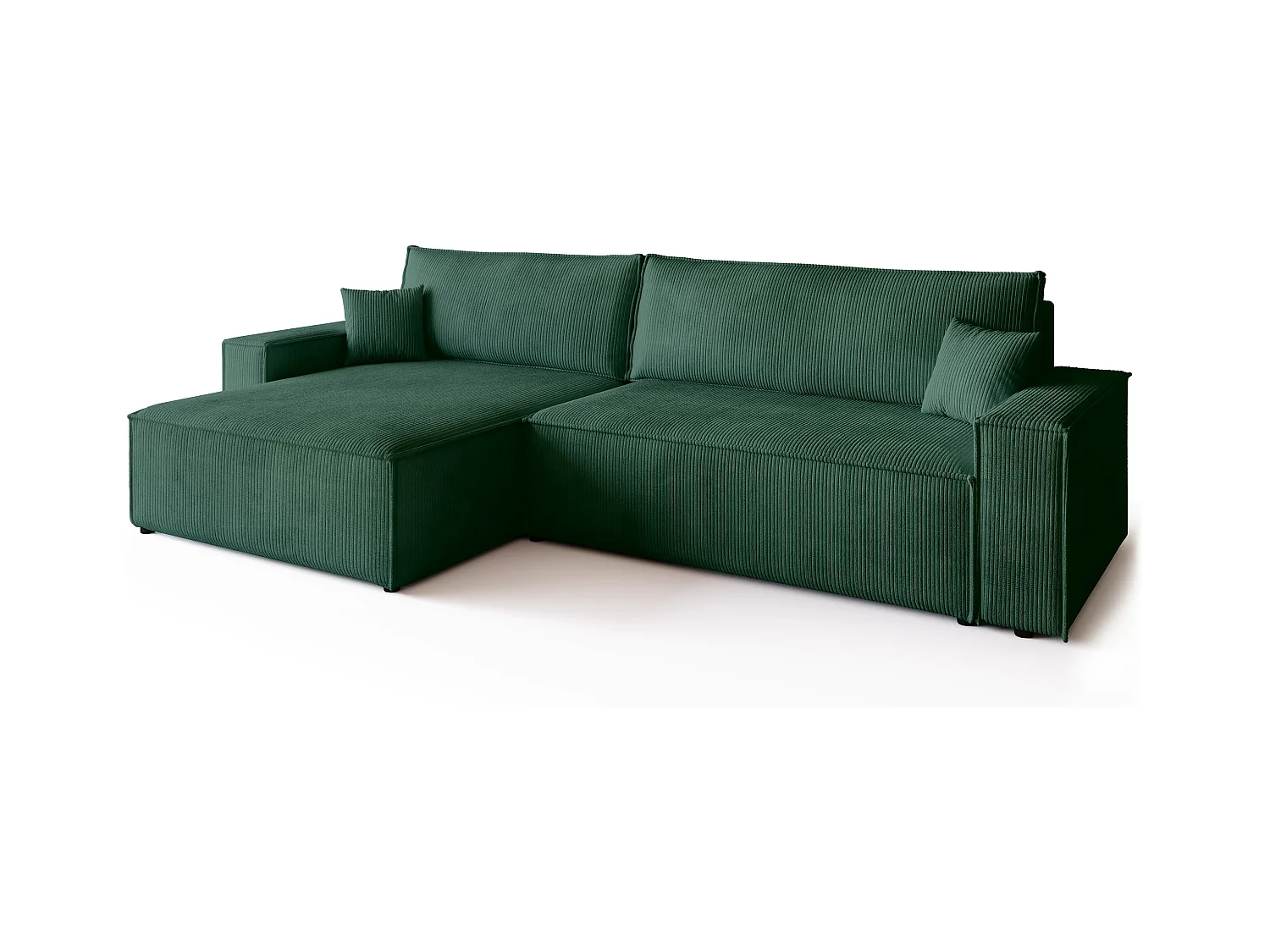 Hoekbank met slaapfunctie groente ADI XL