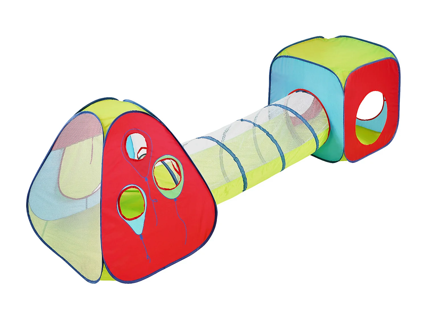 SucceBuy Namiot, Prezent dla Małych, Namiot do Gry i Tunele dla Dzieci, Chłopców i Dziewek, Wnętrza/Zewnątrz, Wielokolorowy