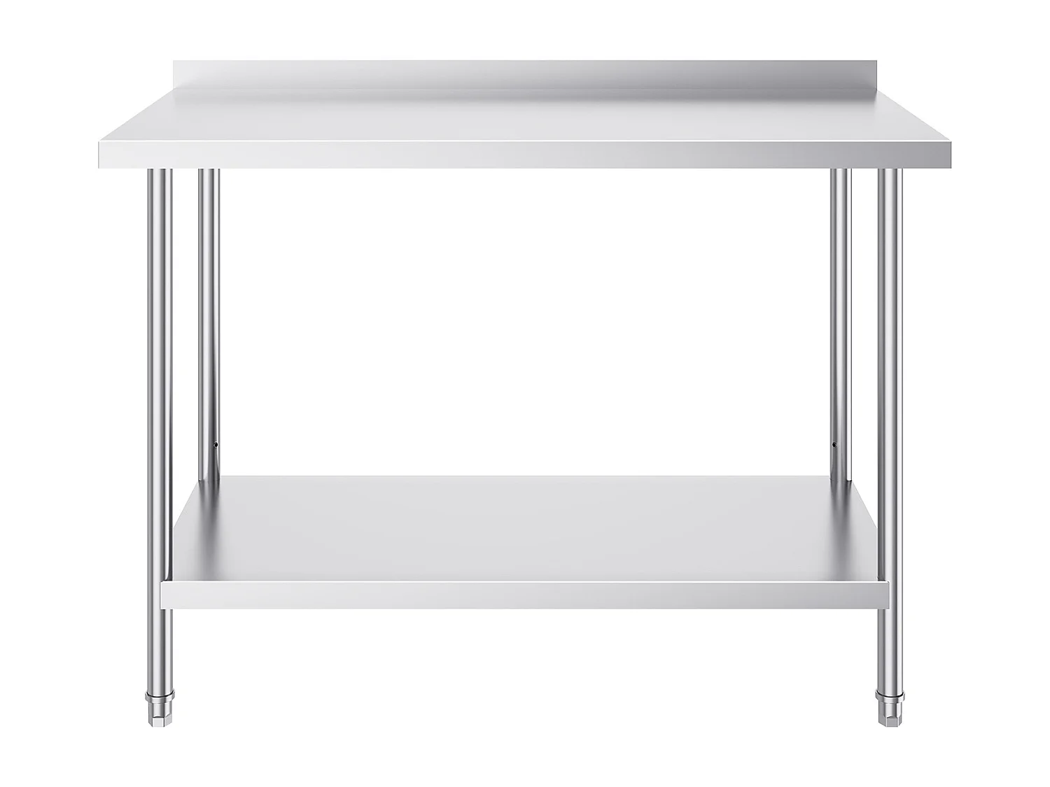 Table de Travail en Acier Inoxydable SucceBuy,610 x 1219 mm, Table de Préparation Alimentaire pour Cuisine Commerciale