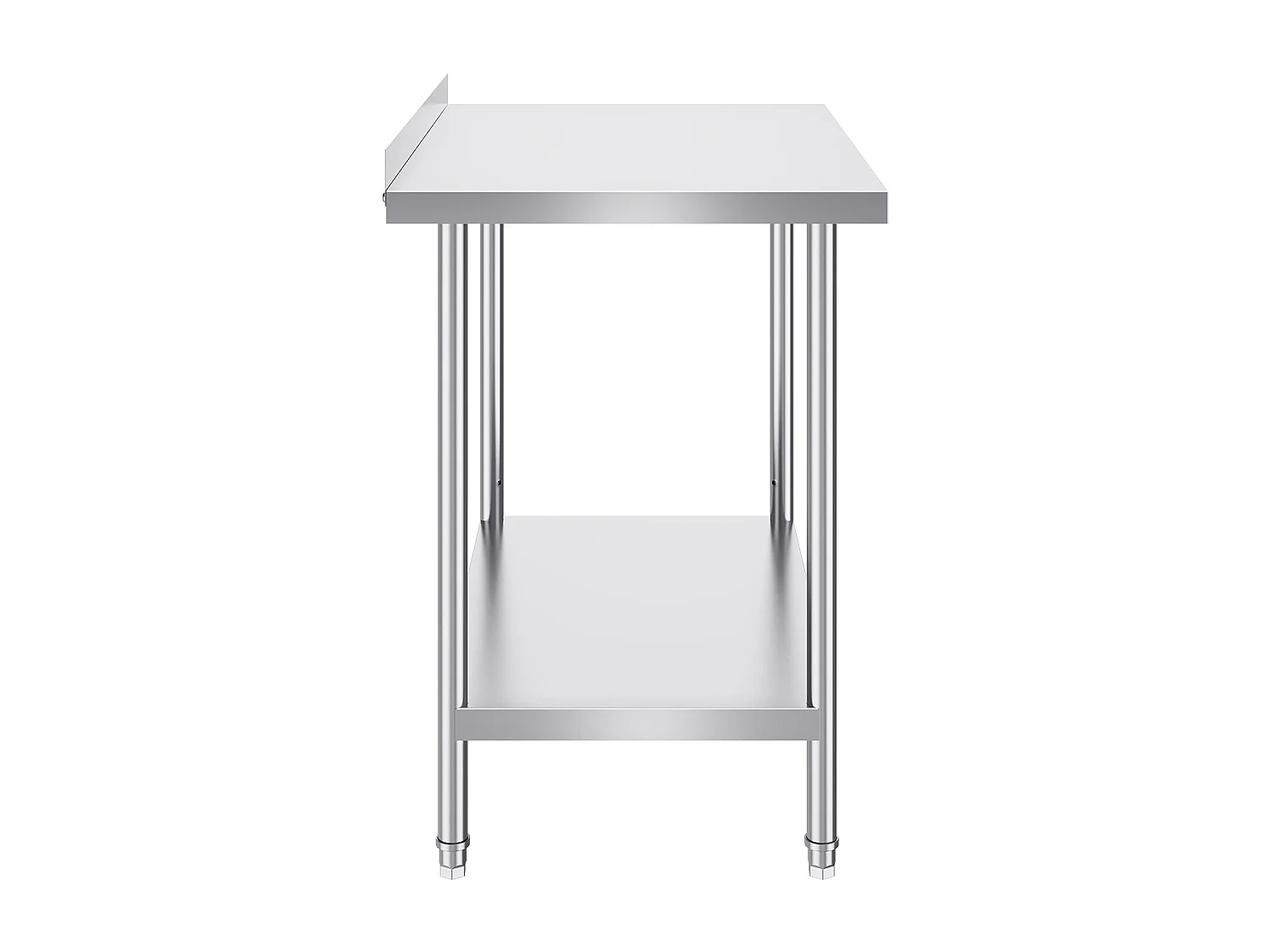 Edelstahl-Arbeitstisch SucceBuy, Lebensmittelzubereitungstisch für die Gewerbliche Küche, 91,4 x 61 cm