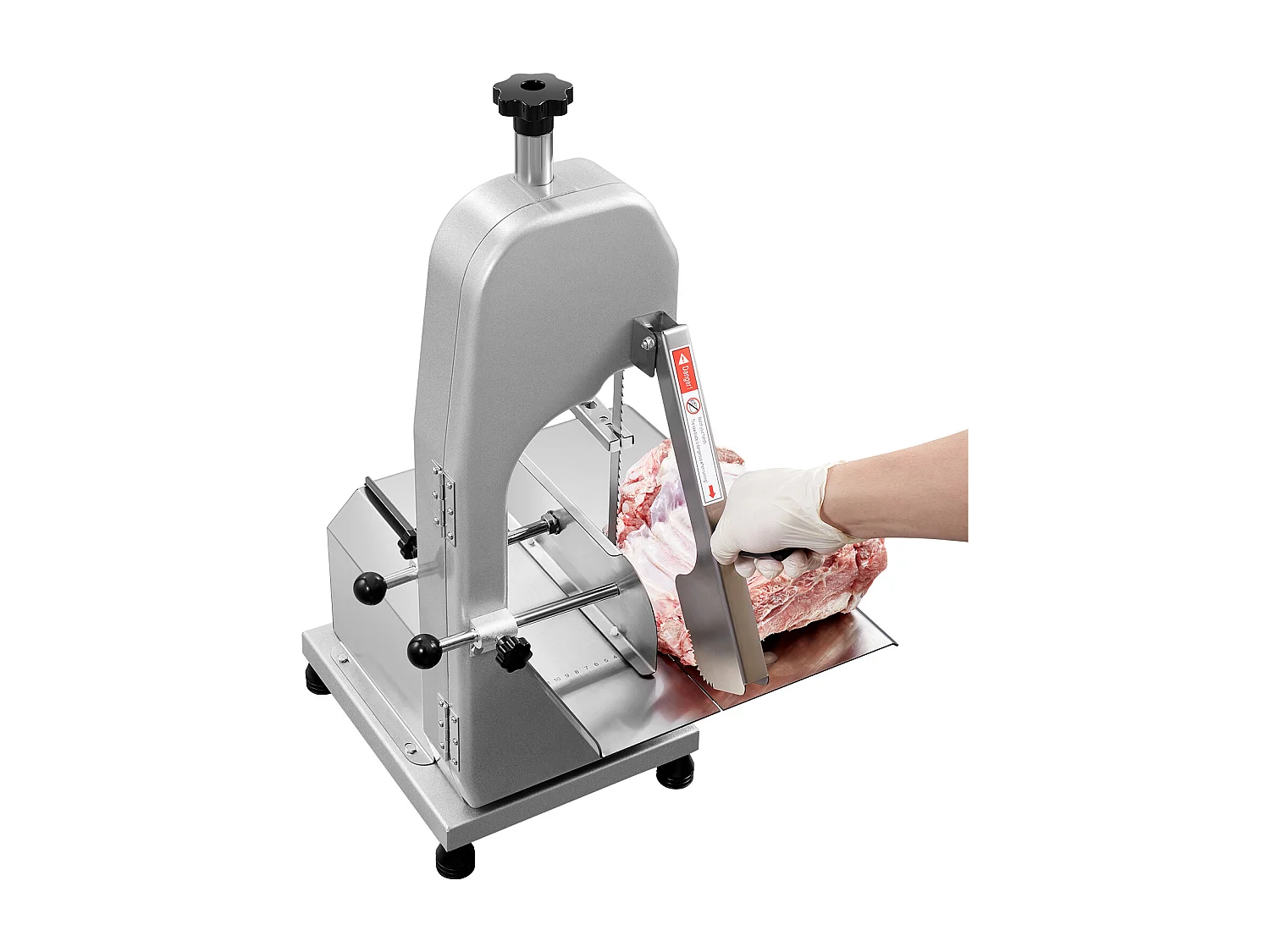 Machine de Scie à Os SucceBuy 650 W, Scie à Ruban Électrique en Acier Inoxydable, pour Viande