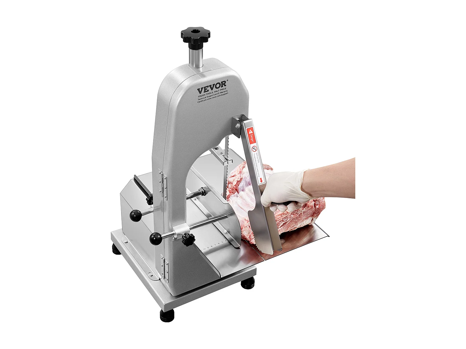 Machine de Scie à Os SucceBuy 650 W, Scie à Ruban Électrique en Acier Inoxydable, pour Viande