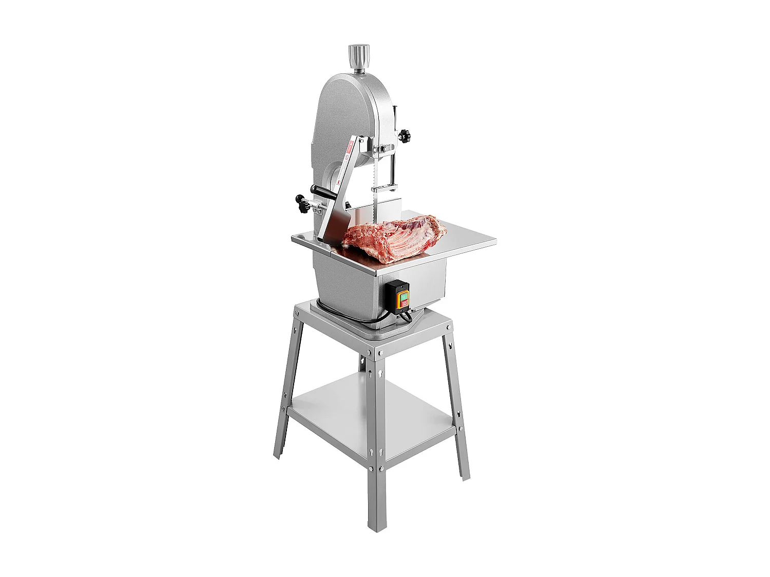 Machine de Scie à Os SucceBuy, Scie à Viande Électrique, Machine à Scier les Os en Acier Inoxydable, 1800 W, 5 Lames