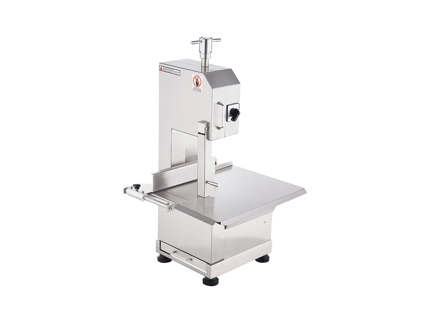 Machine de Scie à Os SucceBuy 2200 W, Scie à Ruban Électrique en Acier Inoxydable, Commerciale