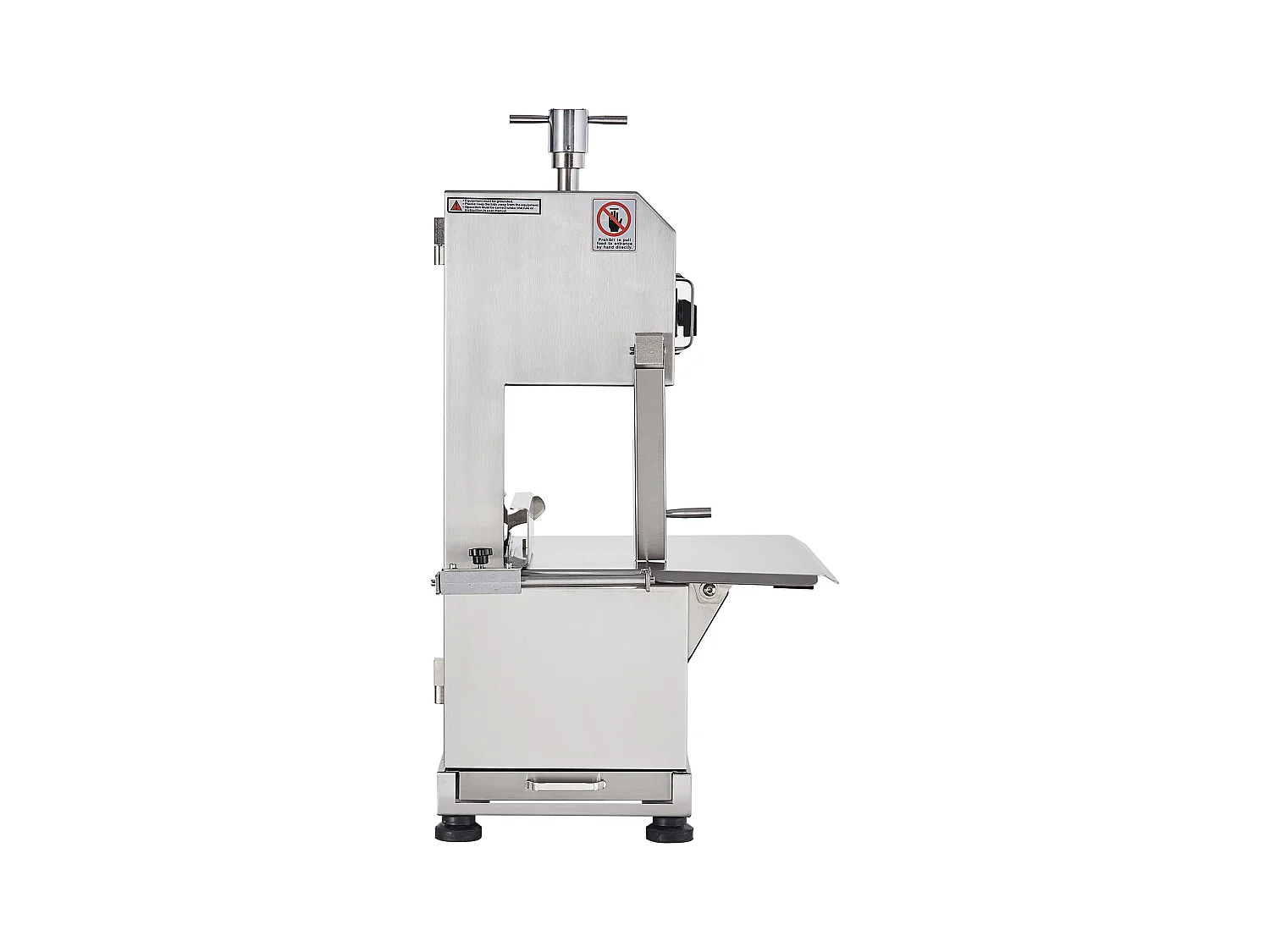 Machine de Scie à Os SucceBuy 2200 W, Scie à Ruban Électrique en Acier Inoxydable, Commerciale