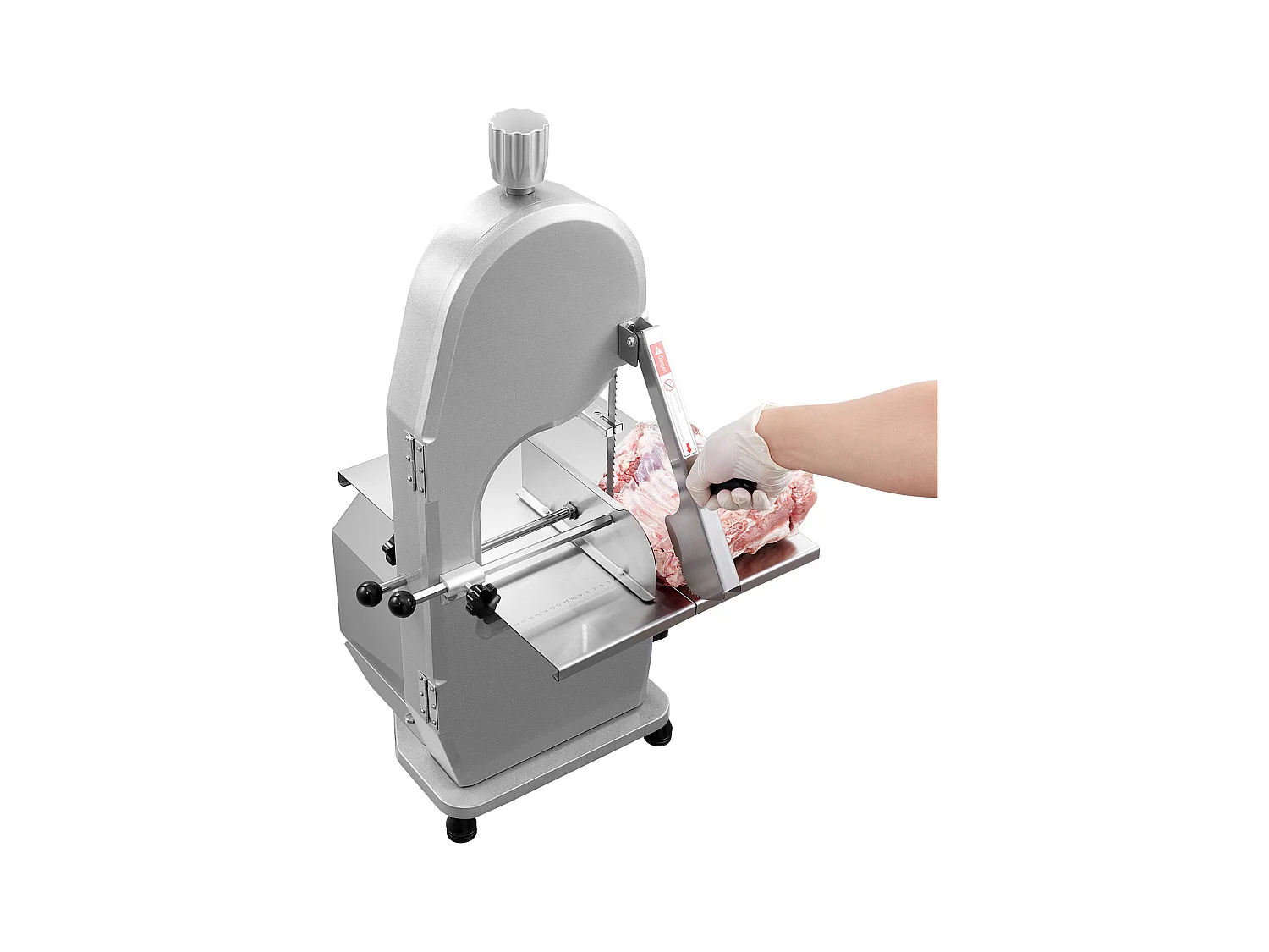 Machine de Scie à Os SucceBuy, Scie à Ruban Électrique pour la Viande, 1800 W, Acier Inoxydable, Coupe-os Haute Capacité