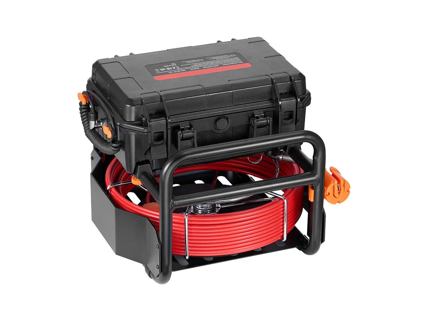 Caméra d'Égout SucceBuy,50 m de Longueur, Caméra de Drainage à Nivellement Automatique avec Émetteur 512 Hz