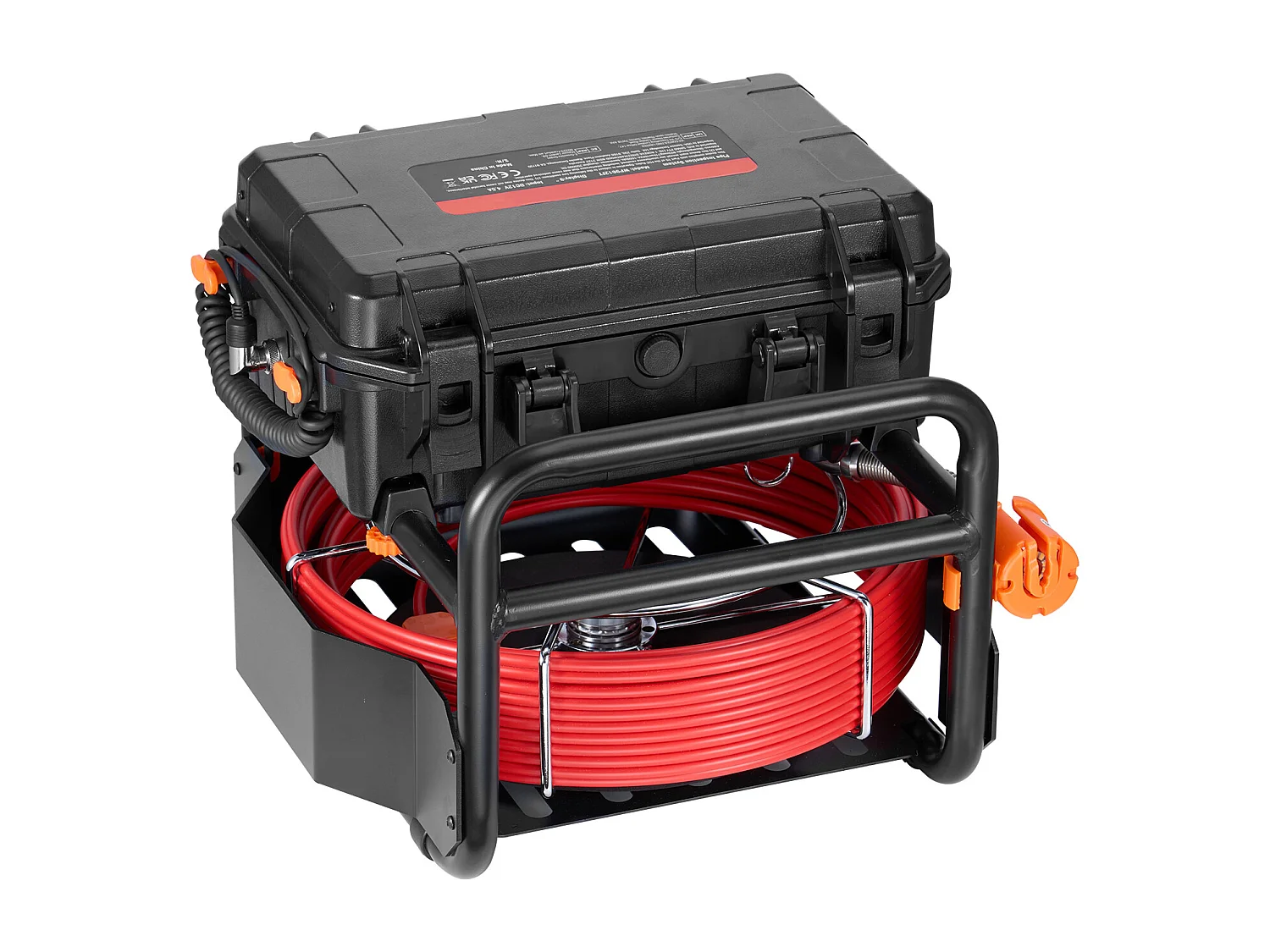 Caméra d'Égout SucceBuy,50 m de Longueur, Caméra de Drainage à Nivellement Automatique avec Émetteur 512 Hz