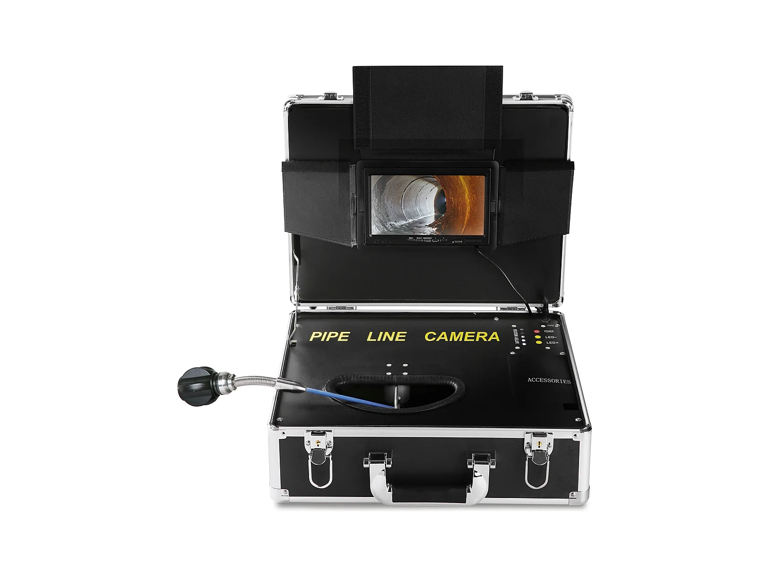 Caméra d'Égout SucceBuy, Câble de 50 m, Caméra d'Inspection de Tuyaux avec Écran de 18 cm