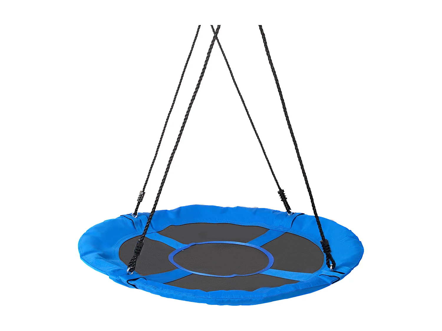 Balançoire Nid d’Oiseau SucceBuy 101.6cm Balançoire soucoupe Capacité 340.2kg 900D Oxford Bleu