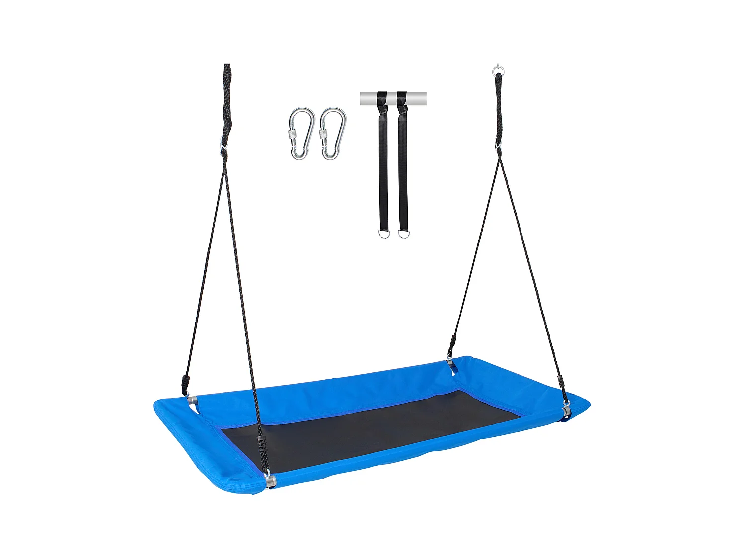Balançoire à Plateforme SucceBuy de 152.4cm, Balançoire d'Arbre pour Enfants, Capacité de 317.5kg