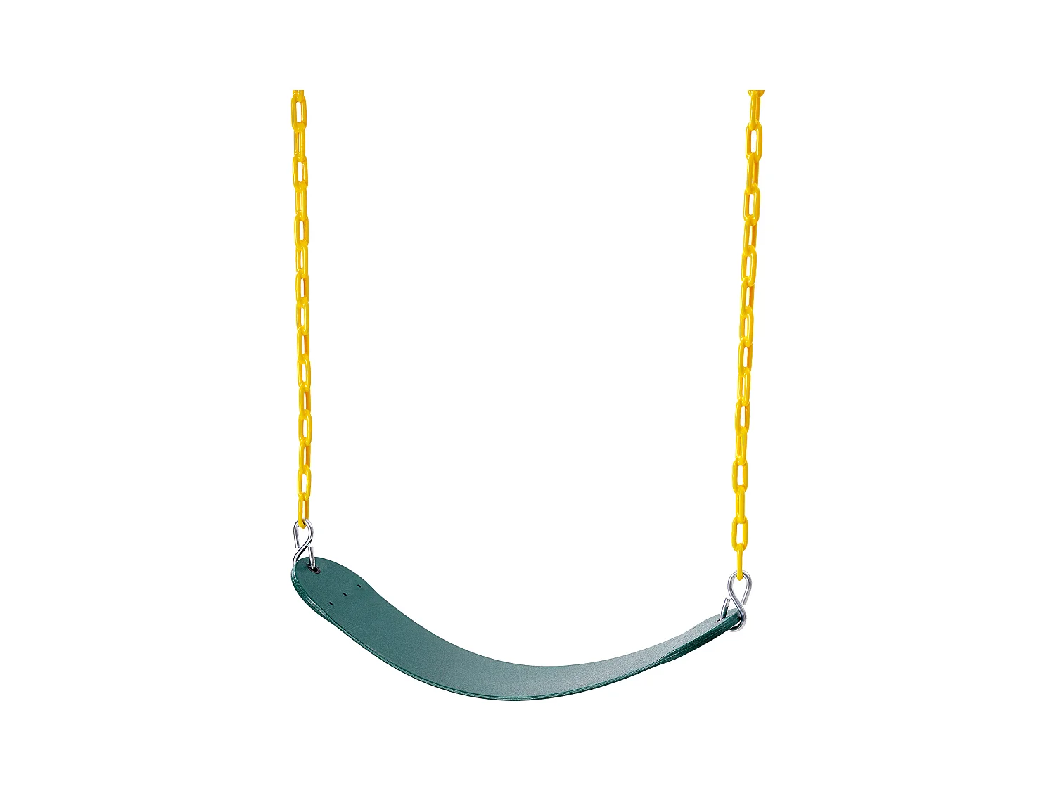 Sièges de Balançoire SucceBuy, Lot de 2, Remplacement pour Balançoire d'Extérieur, Chaîne de 168cm