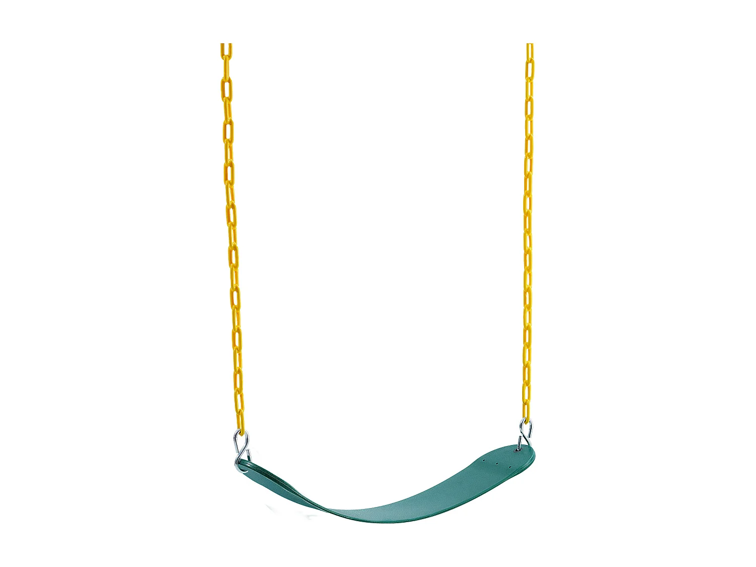 Sièges de Balançoire SucceBuy, Lot de 2, Remplacement pour Balançoire d'Extérieur, Chaîne de 168cm