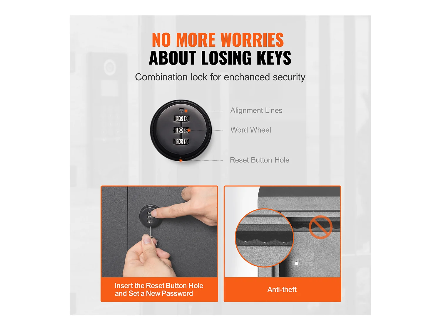 Boîte aux Lettres Murale SucceBuy Boîte aux Lettres Encastrée 320x158x430mm Gris Foncé -  Style Encastré Élégante et Fonctionnelle