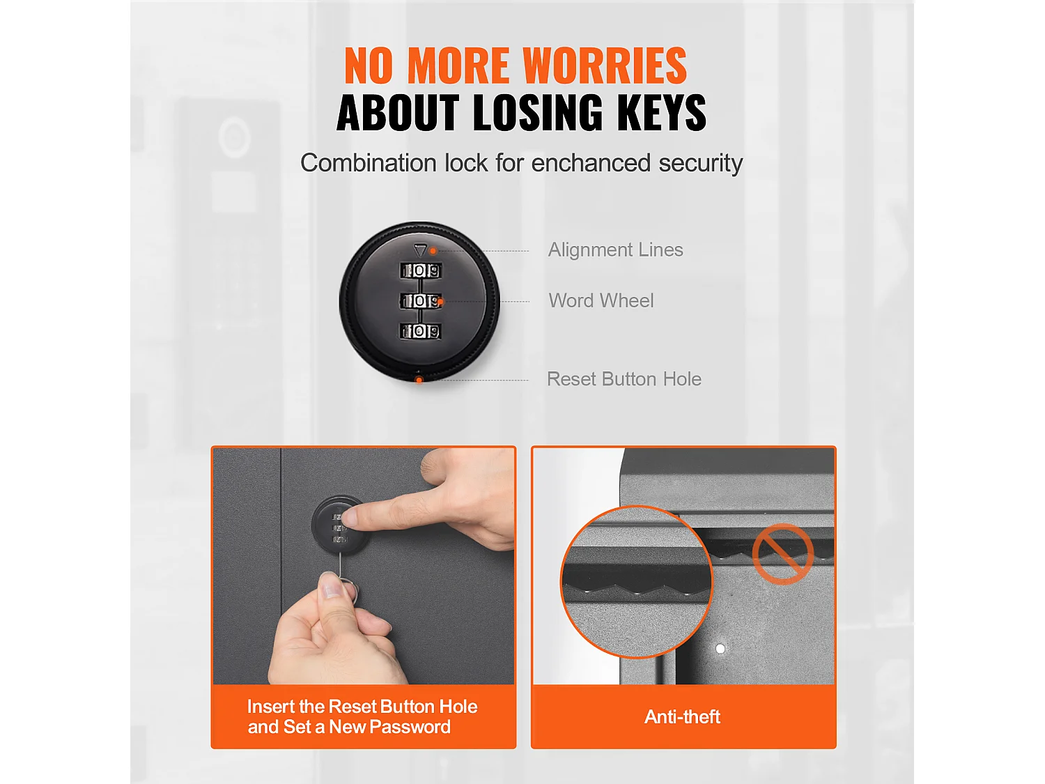 Boîte aux Lettres Murale SucceBuy Boîte aux Lettres Encastrée 320x158x430mm Gris Foncé -  Style Encastré Élégante et Fonctionnelle