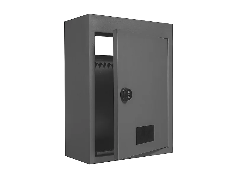 Wandbriefkasten SucceBuy, Eingebaute Briefkasten 320x158x430mm, Dunkelgrau – Elegantes und Funktionales Einbau-Design