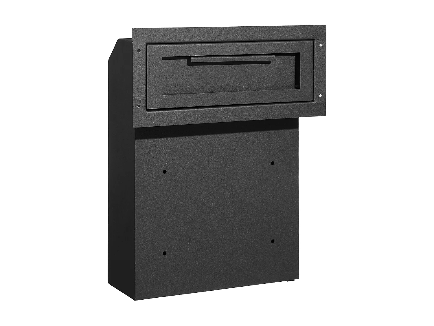 Boîte aux Lettres Murale SucceBuy - Acier Robuste, 33x18x43cm, Serrure à Combinaison, Noir - Stockage Sécurisé du Courrier