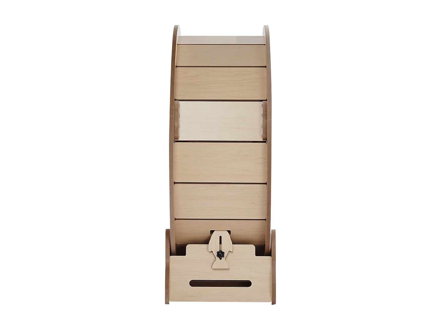 Roue d'Exercice Chat Grande en Bois SucceBuy, Roue de Tapis Roulant,75cm, Intérieur