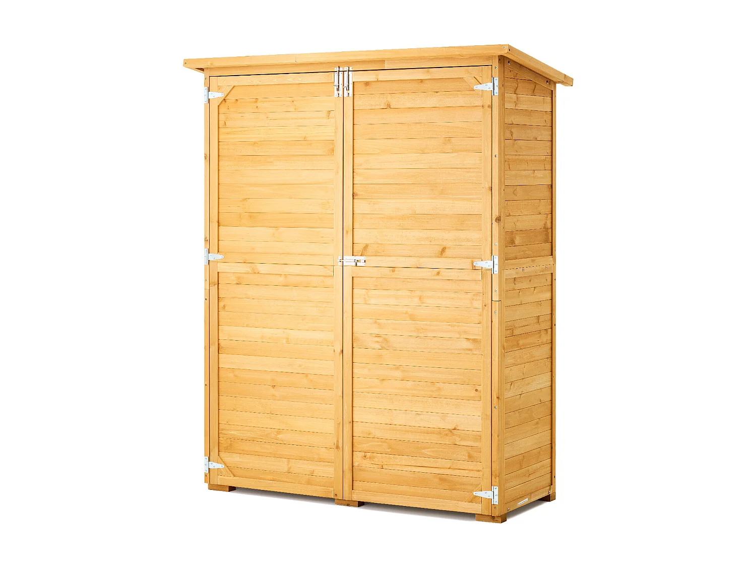 Tuinopslag SucceBuy van Waterdicht Hout voor Tuin gereedschap 140 x 170 CM