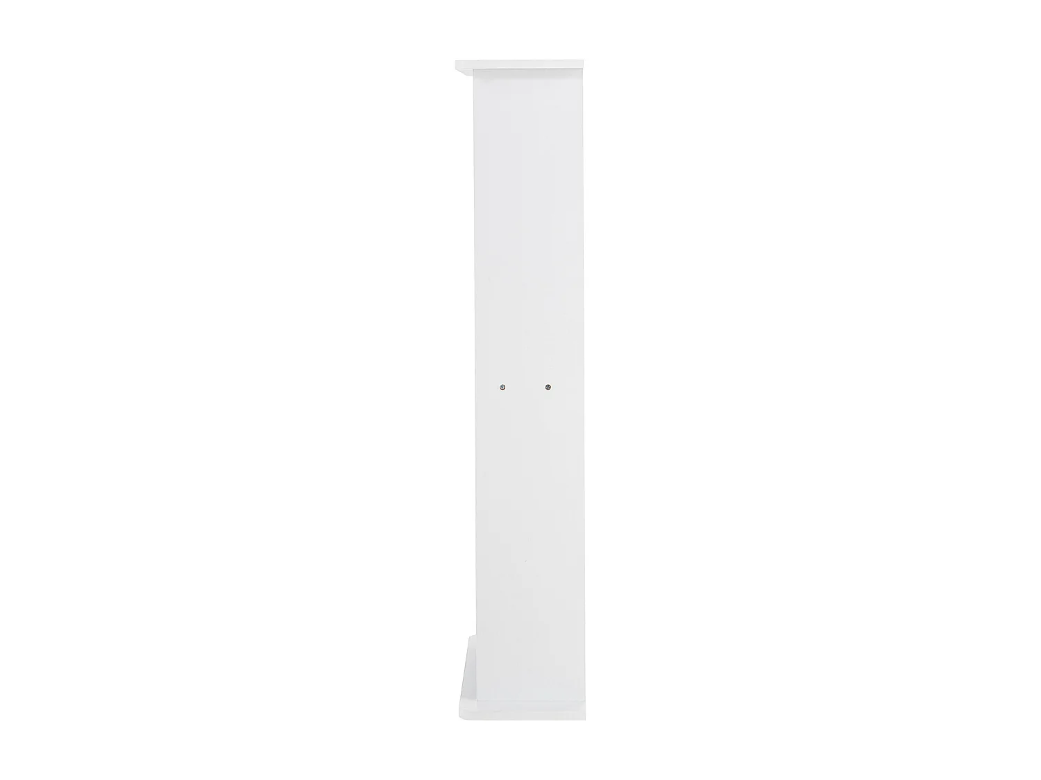 Meuble de Rangement Multimédia Réglable SucceBuy à 5 Niveaux, Pouvant Contenir 240 CD, Blanc