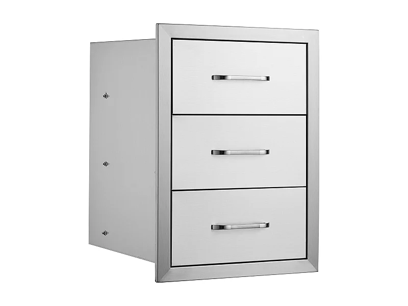 Scarpiera con Cassetti SucceBuy 40.4 x 33.3 x 15.7CM in Acciaio Inossidabile 201