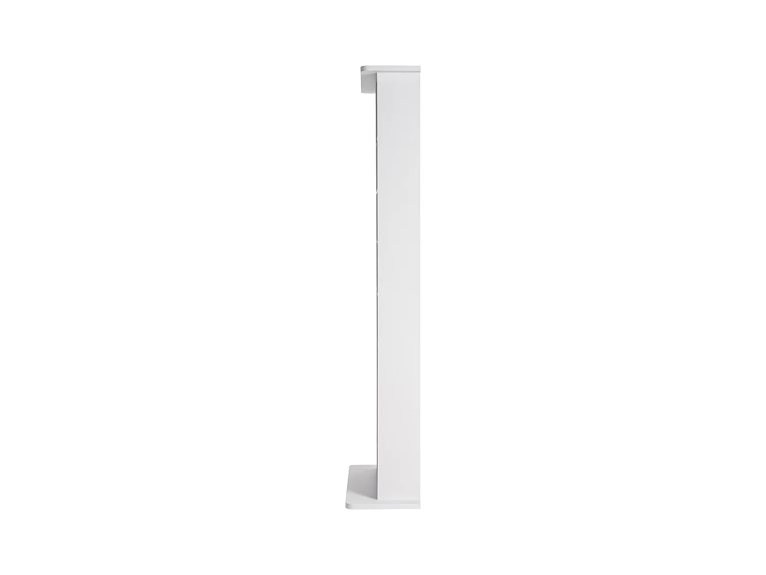 Meuble de Rangement Multimédia SucceBuy, 8 Niveaux, Étagère DVD Réglable pour 464 CD, Blanc