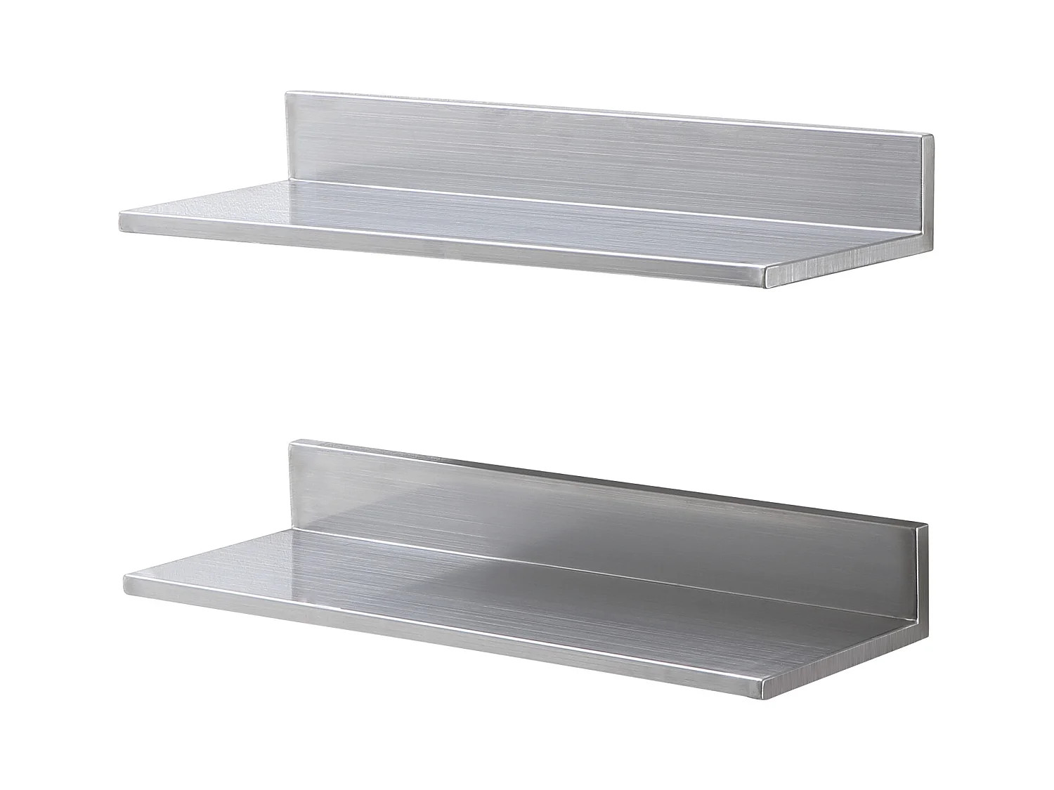 Étagère Murale SucceBuy en Acier Inoxydable 61 x 21,8 cm pour Cuisine Et Restaurant