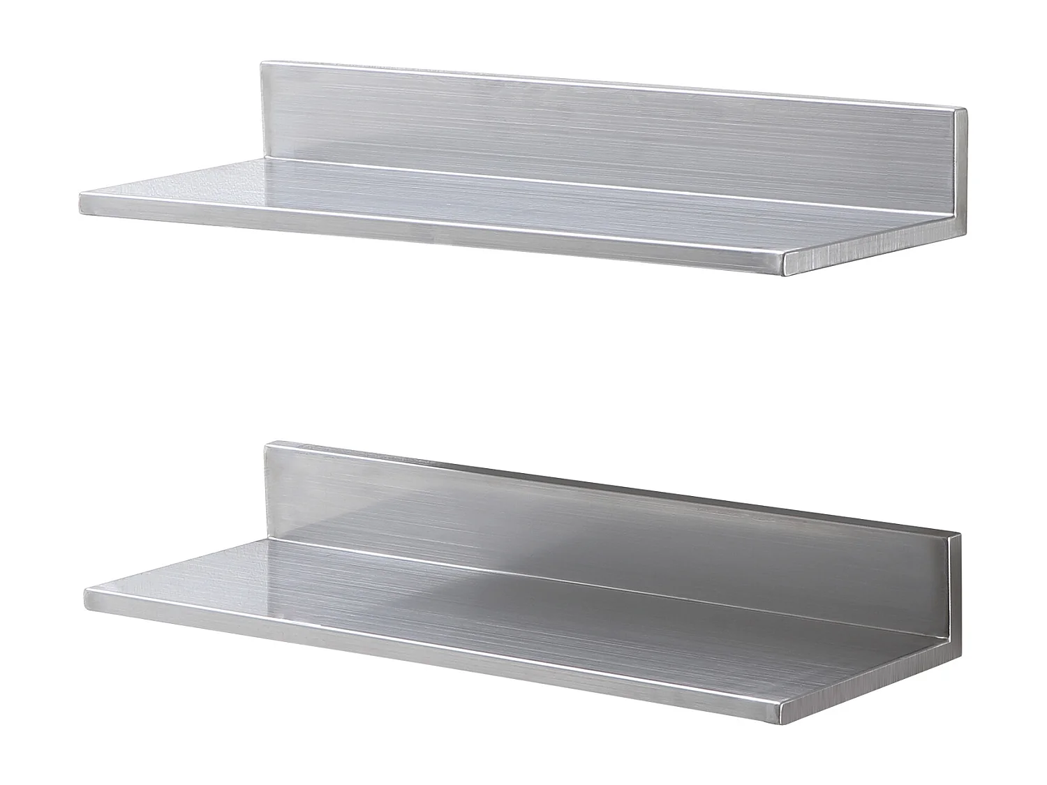 Scaffale a Parete SucceBuy in Acciaio Inossidabile 61 x 21,8 cm per Cucina E Ristorante