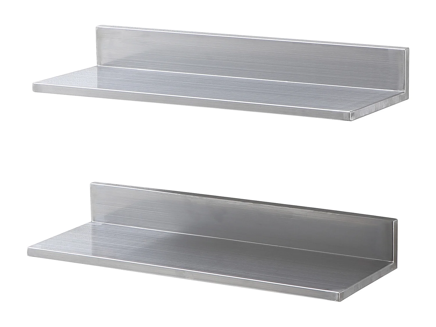 Scaffale a Parete SucceBuy in Acciaio Inossidabile 61 x 21,8 cm per Cucina E Ristorante