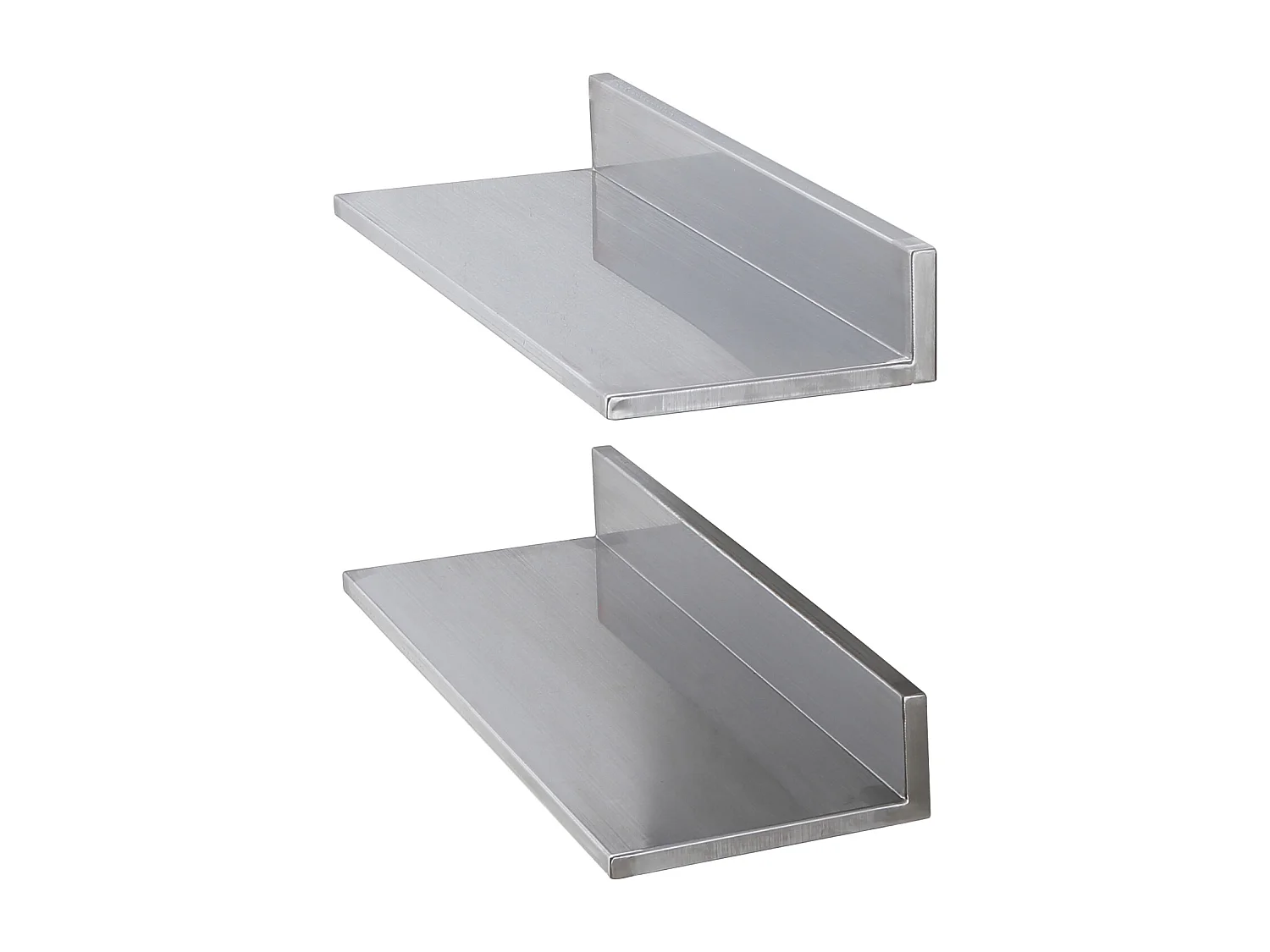 Scaffale a Parete SucceBuy in Acciaio Inossidabile 61 x 21,8 cm per Cucina E Ristorante