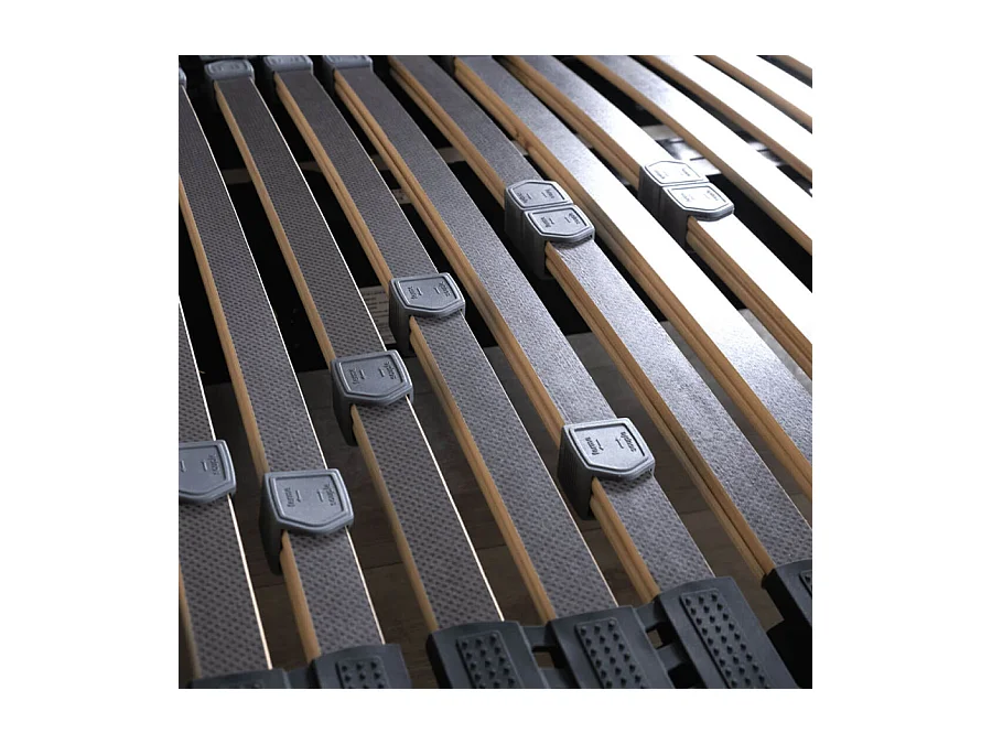 Matelas et sommier 2x70x190 Mousse - S50 - Soutien medium - Fabriqué en France