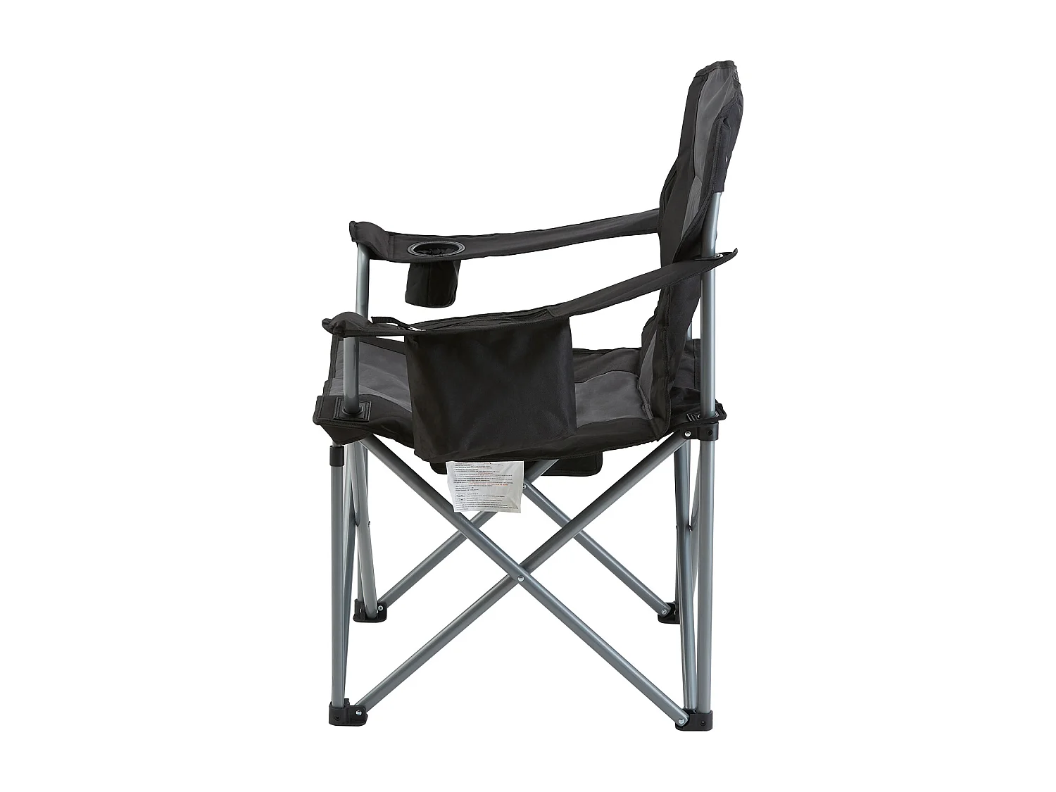 Chaise de Camping SucceBuy, Portable Chaise d'Extérieur Pliante Robuste avec Porte-Gobelet