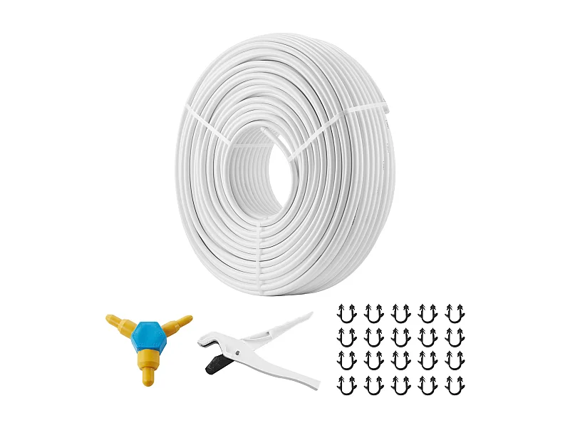 Rohr PEX-AL-PEX SucceBuy Rohr PEX-AL-PEX, 200 m Aluminium-Kunststoff-Verbundrohr mit Sauerstoffbarriere