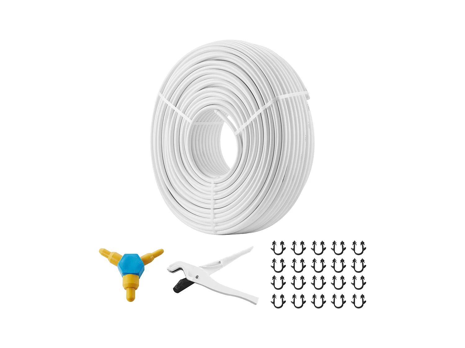 Tube PEX-AL-PEX SucceBuy, Tuyau Composite Aluminium-Plastique de 200 m avec Barrière à l'Oxygène