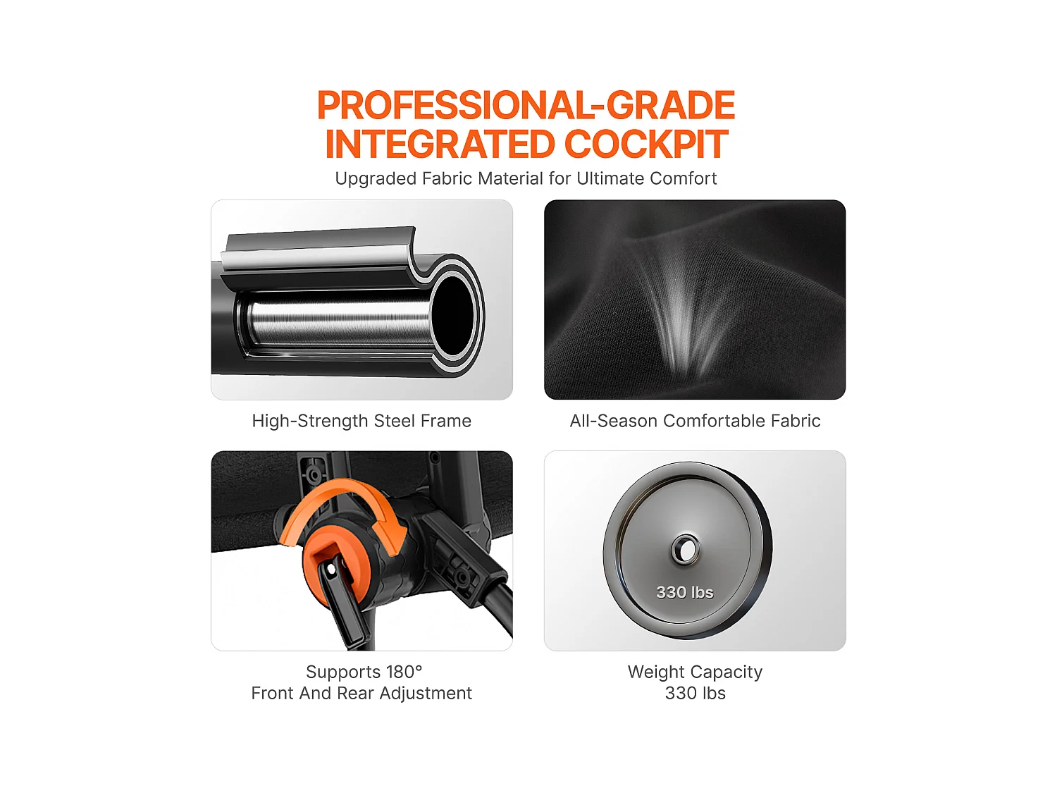 Support de Volant de Course Pliable SucceBuy pour Logitech G923/G920/G29, Mode GT/Formule