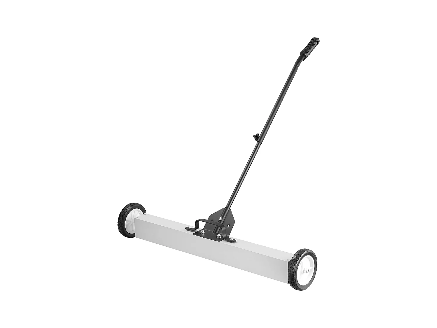 Balayeuse Magnétique, SucceBuy Balayeuse Magnétique de 91 cm avec Roues, 25 kg, pour Pelouse et Jardin
