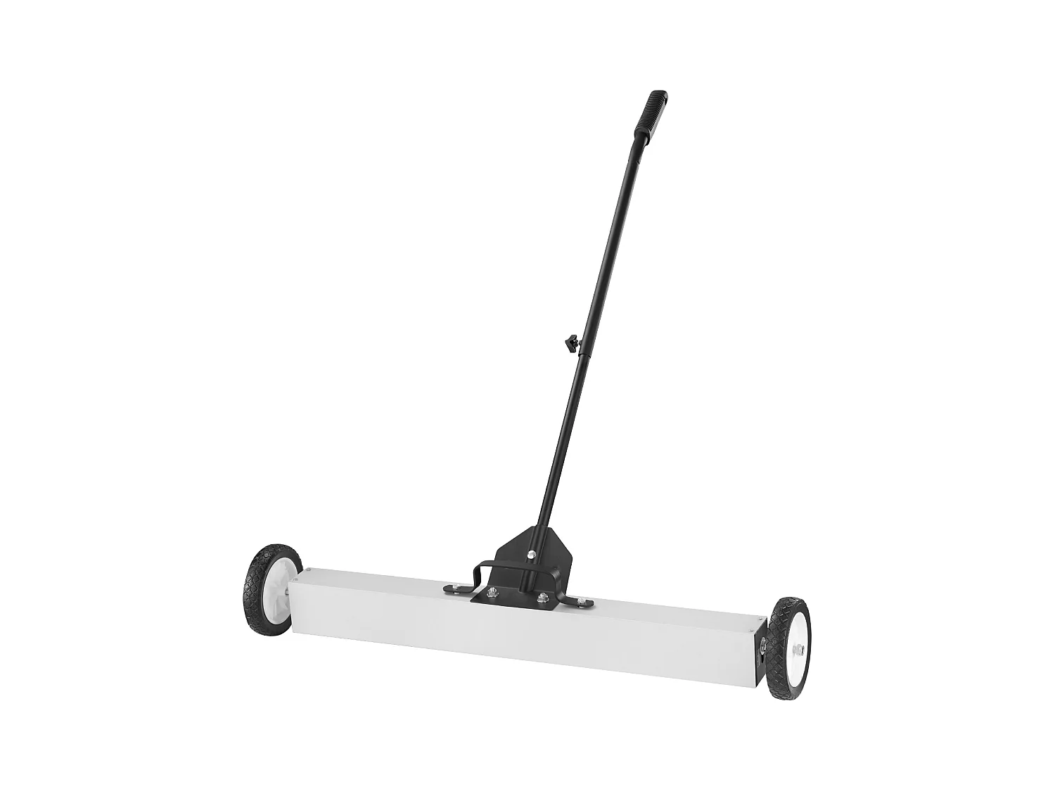 Balayeuse Magnétique, SucceBuy Balayeuse Magnétique de 91 cm avec Roues, 25 kg, pour Pelouse et Jardin