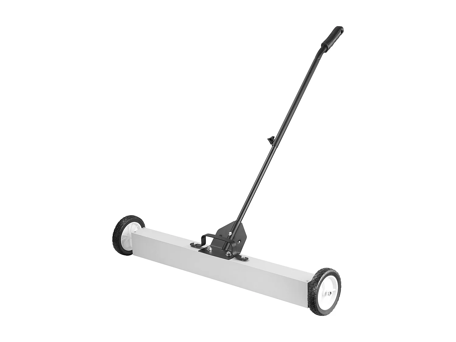 Balayeuse Magnétique, SucceBuy Balayeuse Magnétique de 91 cm avec Roues, 25 kg, pour Pelouse et Jardin