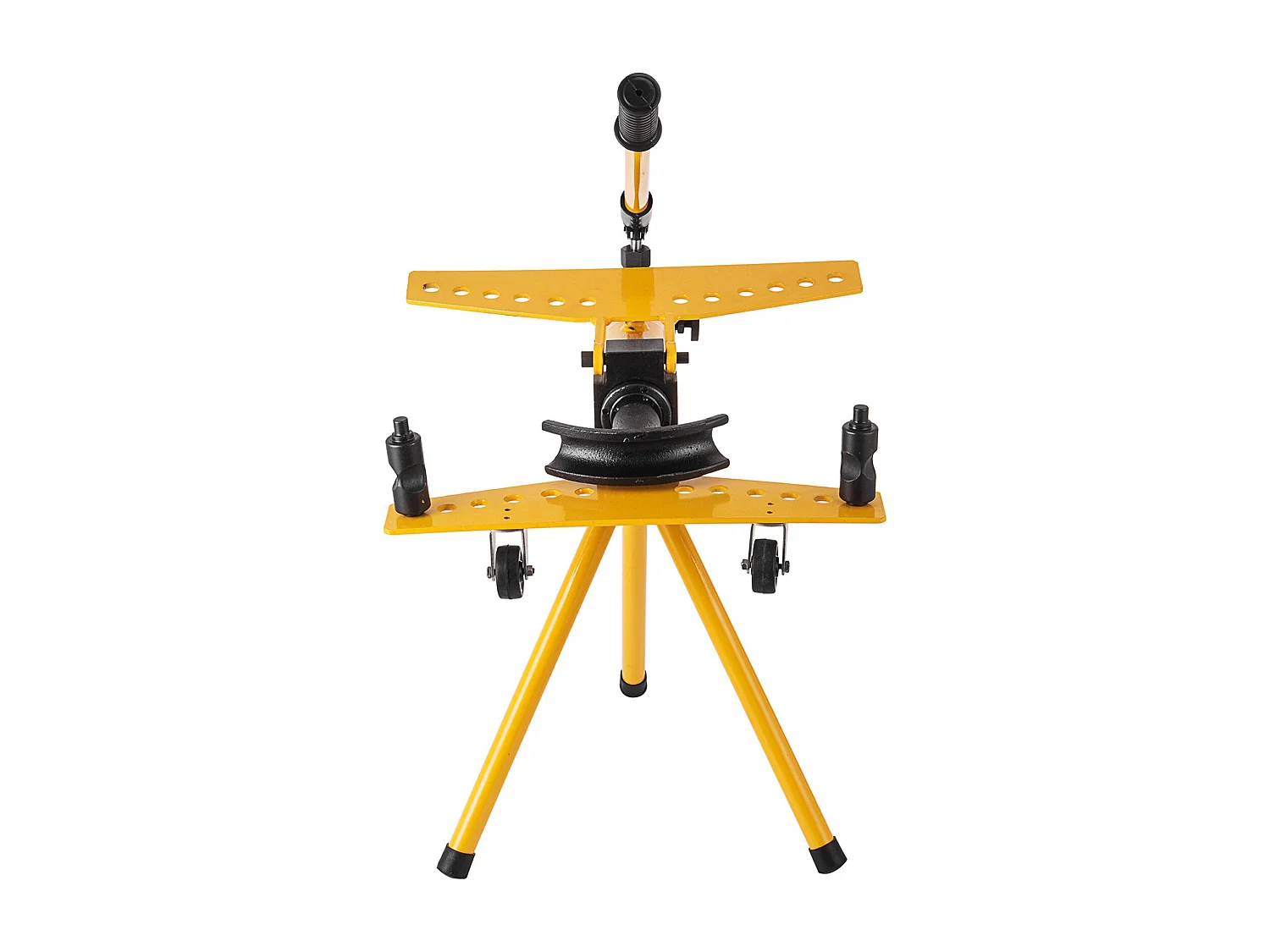 Buizenbuiger SucceBuy 10 ton Handmatige Hydraulische Pijpenbuiger, 0,635-2,54 cm Pijpenbuiger, 6 Matrijzen, Hydraulisch Pijpgereedschap voor Verwarming en Bouw